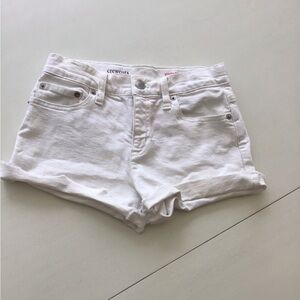 Crewcuts Classic White Jean Shorts